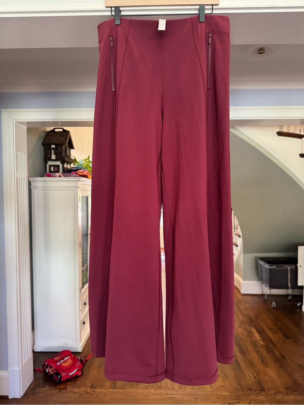 Lululemon Define High-Rise Wide-Leg Pant Luon Burgundy Bay Size